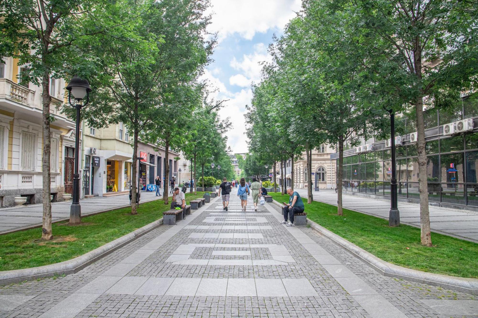 Etoile City Center Apartments Belgrad Exteriör bild